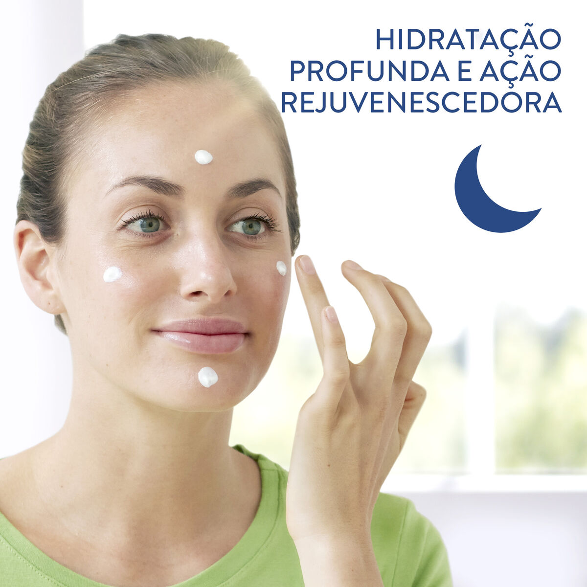 Creme Hidratante Facial Noturno com Ácido Hialurônico e Antioxidantes